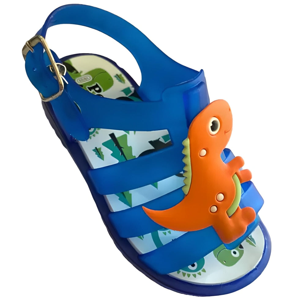 Sandália infantil masculina papet baby boy dino