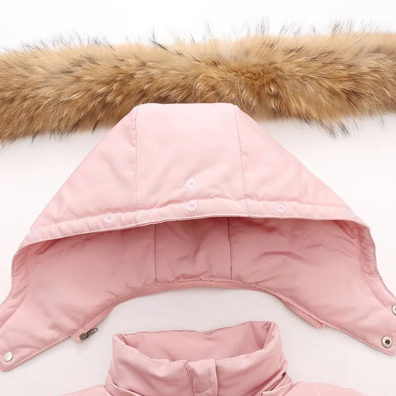 Conjunto de roupa macacão infantil + jaqueta de algodão  com capuz