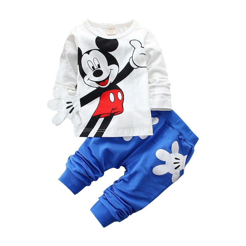 Conjuntos de Roupas Mickey e Minnie para meninos e meninas