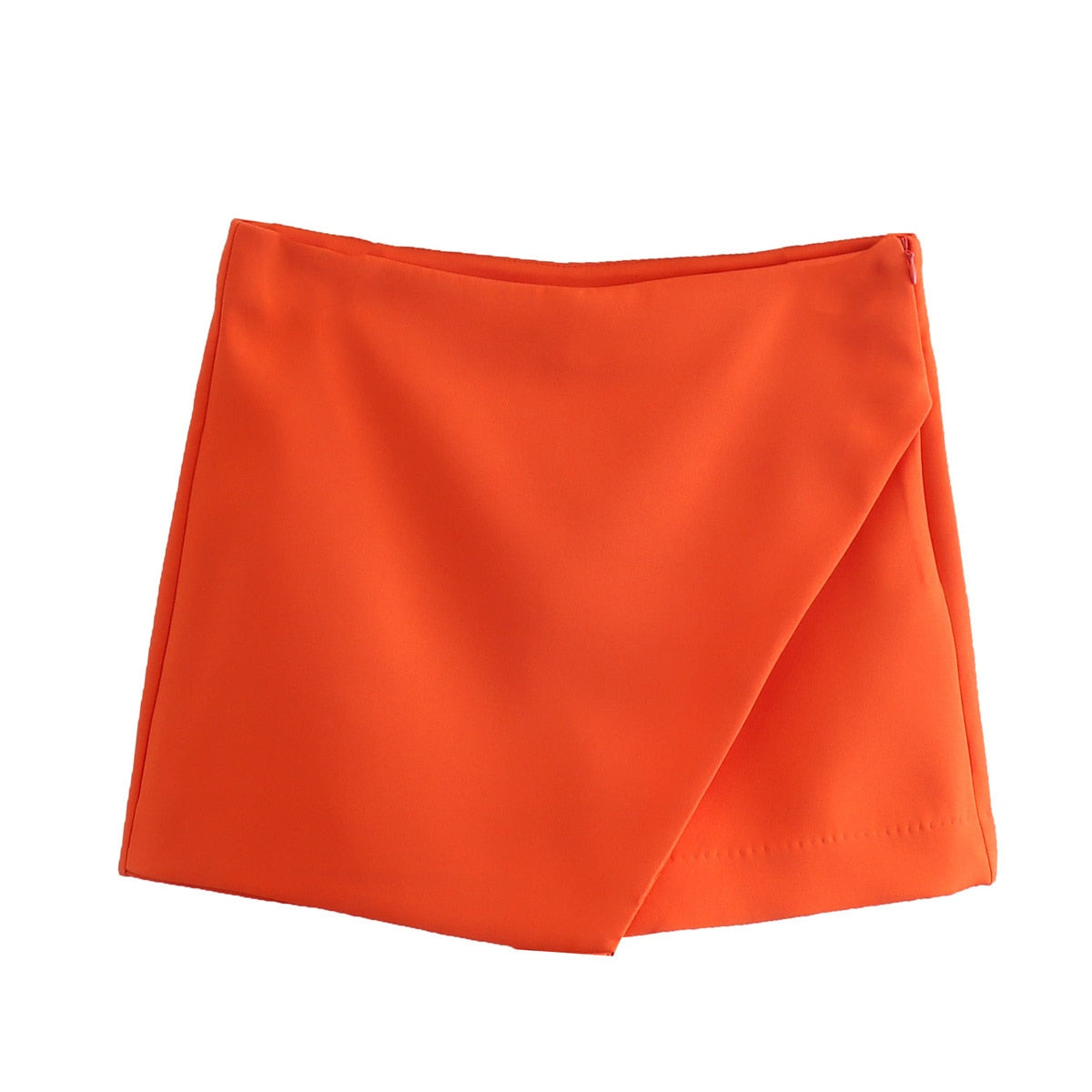 Shorts femininos Willshela com zíper lateral