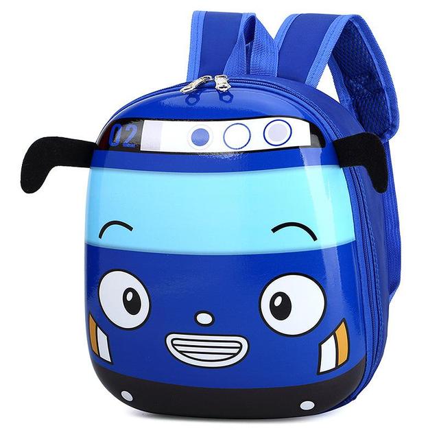 Mochila escolar pequena de desenho animado fofa para crianças de 1 a 6 anos de idade