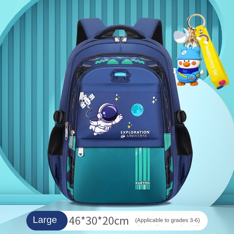 Mochila escolar infantil à prova d'água para meninos