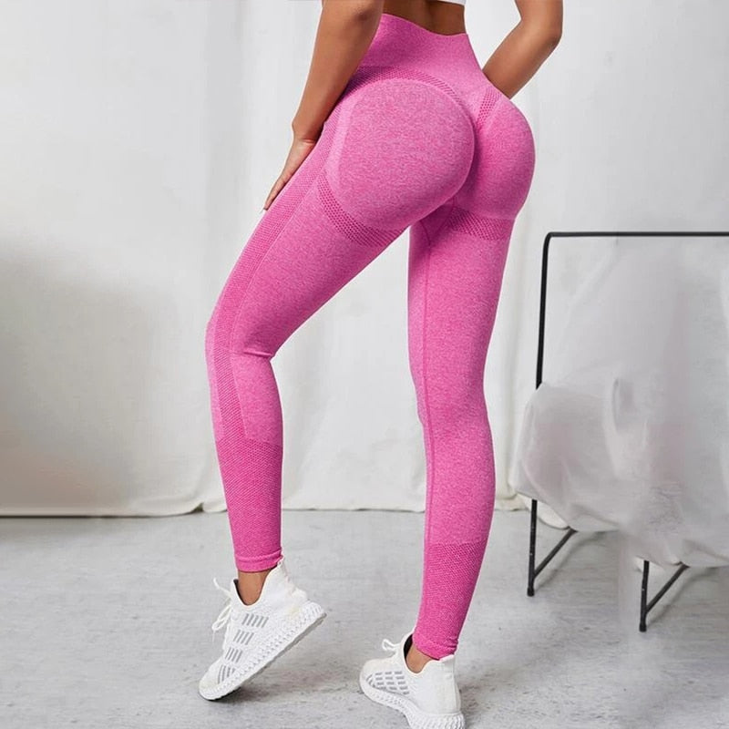 Calça legging feminina fitness sem costura