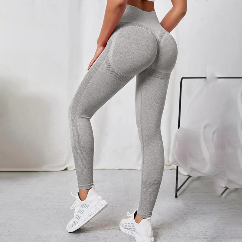 Calça legging feminina fitness sem costura