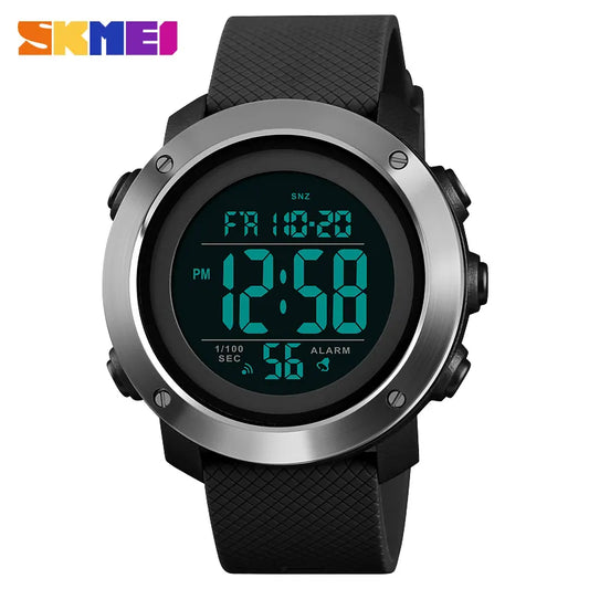 Relógio masculino SKMEI 1426 digital fashion esportivo à prova d'água, calendário e despertador