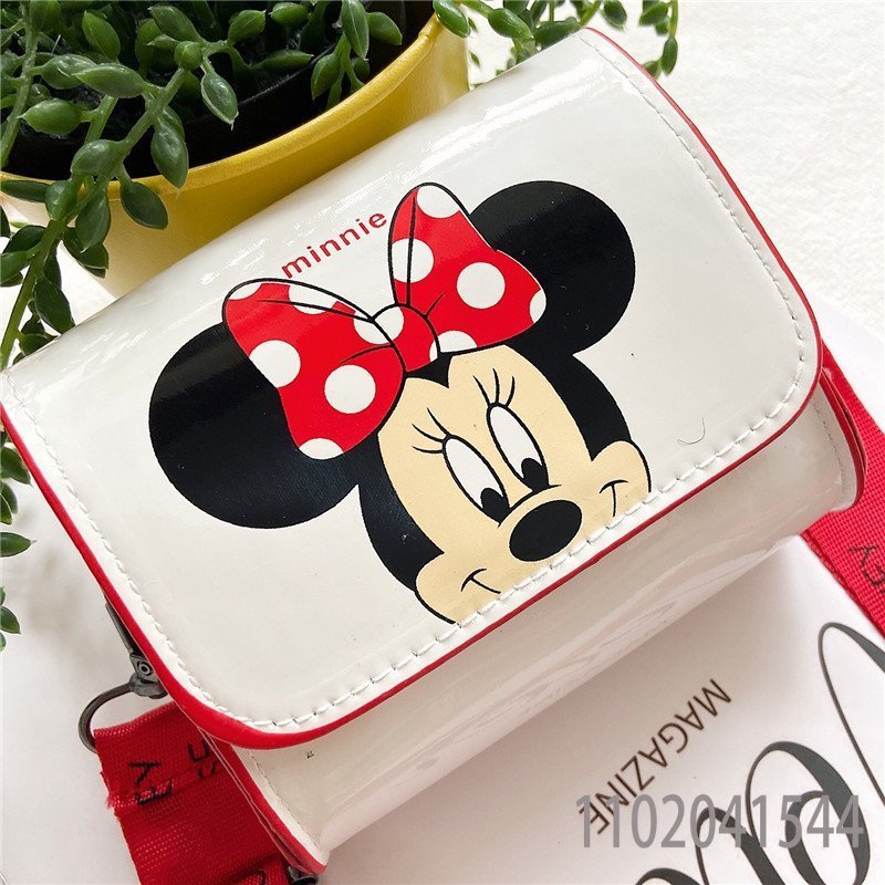 Disney Minnie bolsa moeda de ombro para menina