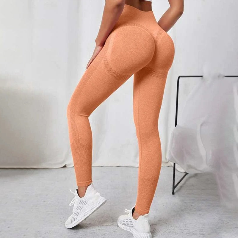 Calça legging feminina fitness sem costura