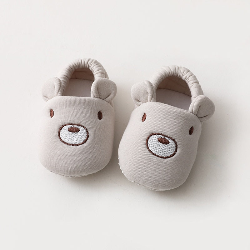 Sapatos de raposa de desenhos animados para bebês recém-nascidos