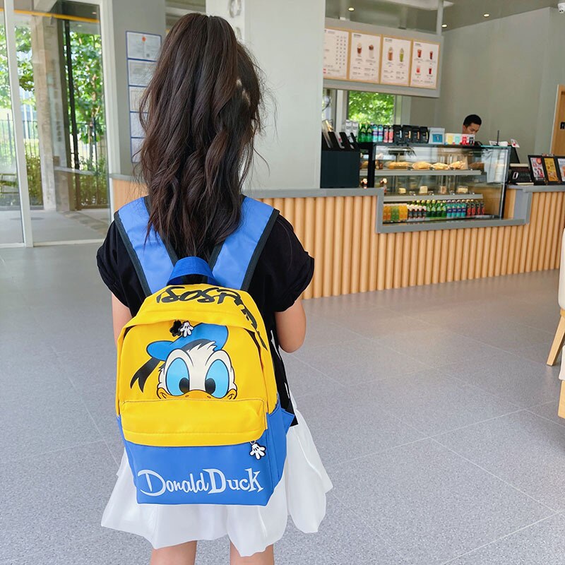 Mochila infantil da Disney unissex Pato Donald ou Minnie