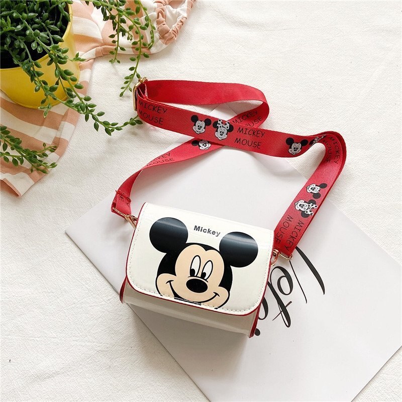 Disney Minnie bolsa moeda de ombro para menina