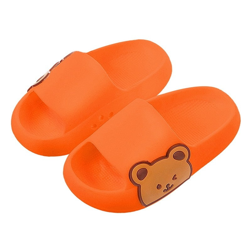 Chinelo infantil unissex com desenhos infantis