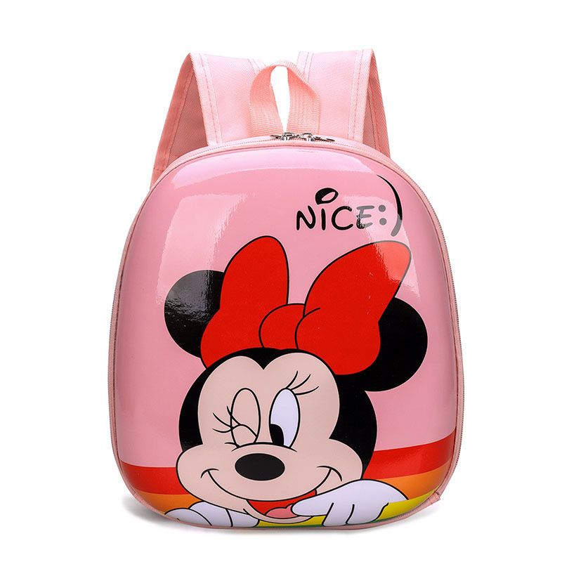 Mochila Disney com desenho animado para crianças de 2 a 4 anos