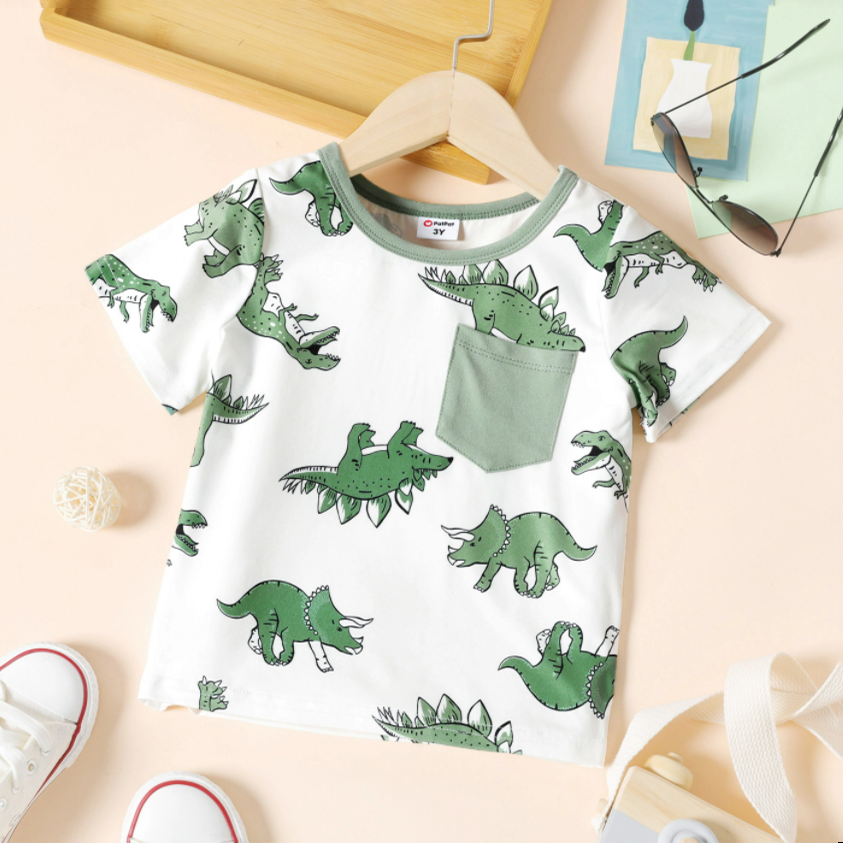 Camisetas masculinas PatPat tamanhos infantil e bebê