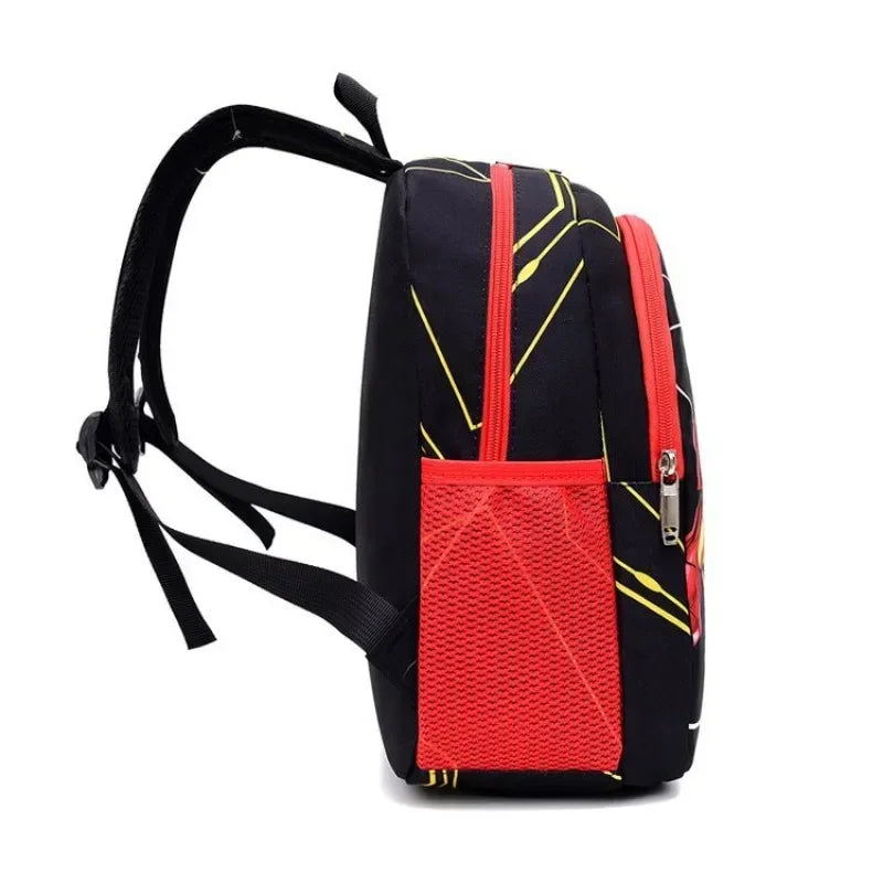 Mochila escolar leve com grande capacidade para meninos 3-10 anos com desenhos da Marvel