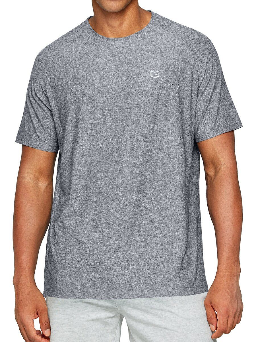 Camiseta de treino masculina de secagem rápida