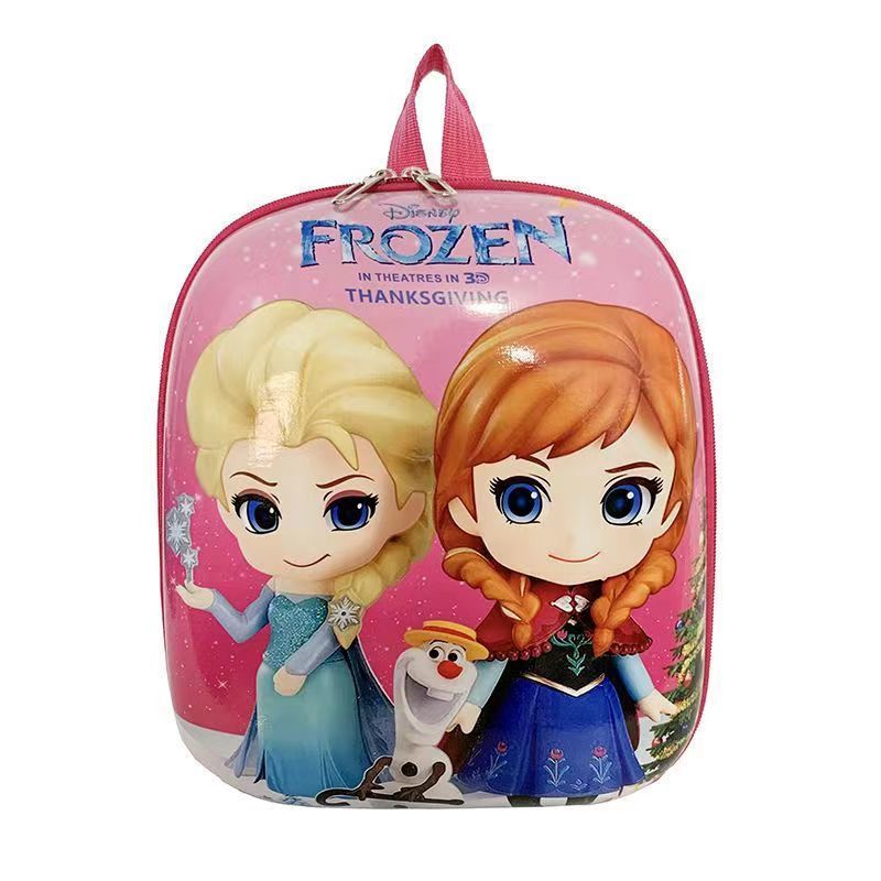 Mochila Disney com desenho animado para crianças de 2 a 4 anos