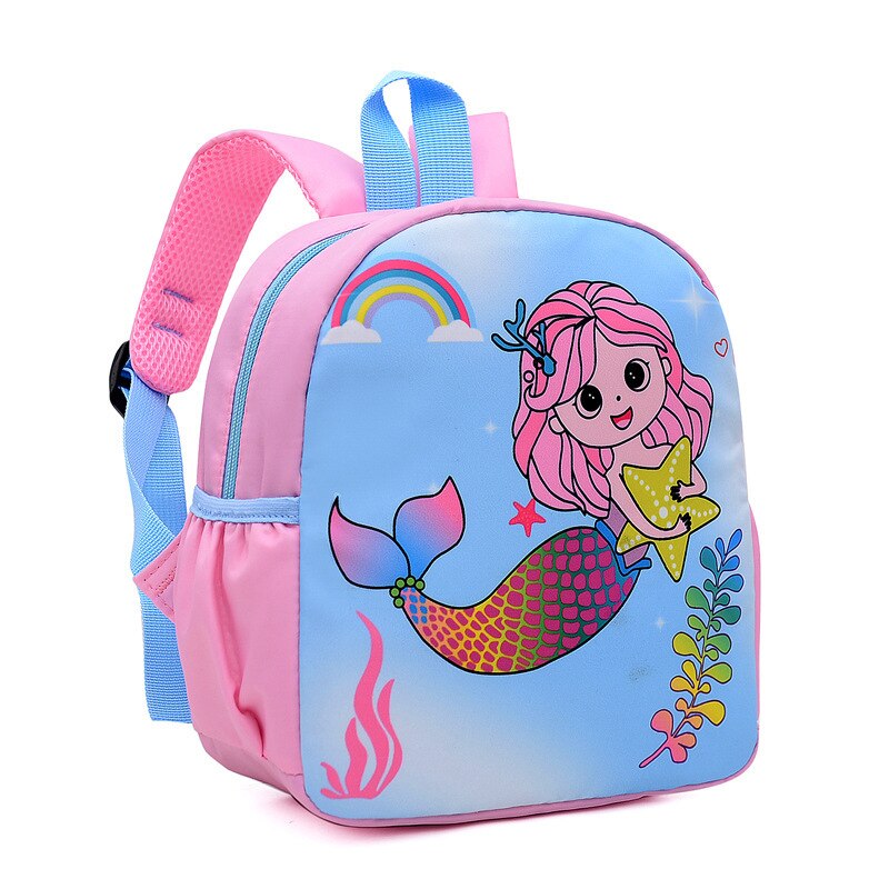 Mochila fofa para crianças com desenhos animados