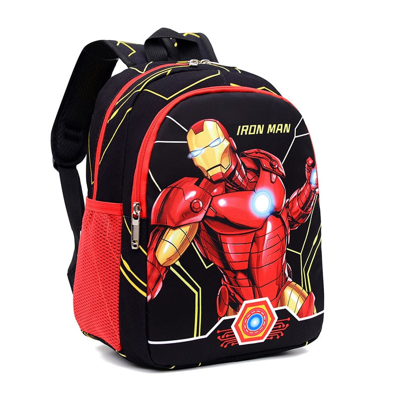 Mochila infantil masculina de desenhos animados