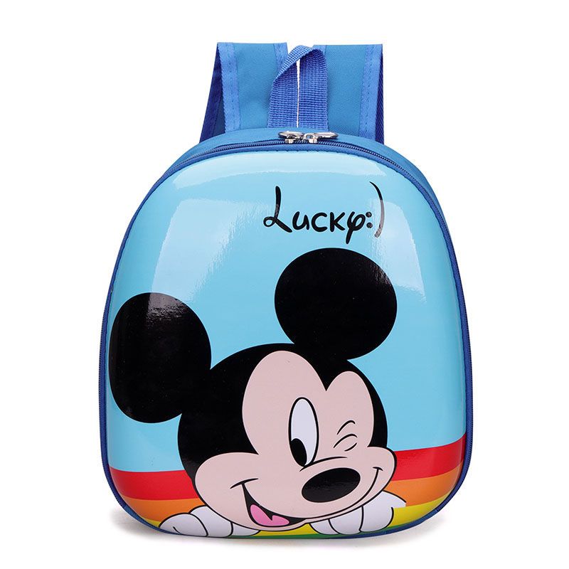 Mochila Disney com desenho animado para crianças de 2 a 4 anos