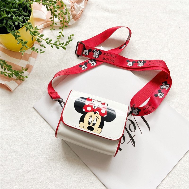 Disney Minnie bolsa moeda de ombro para menina