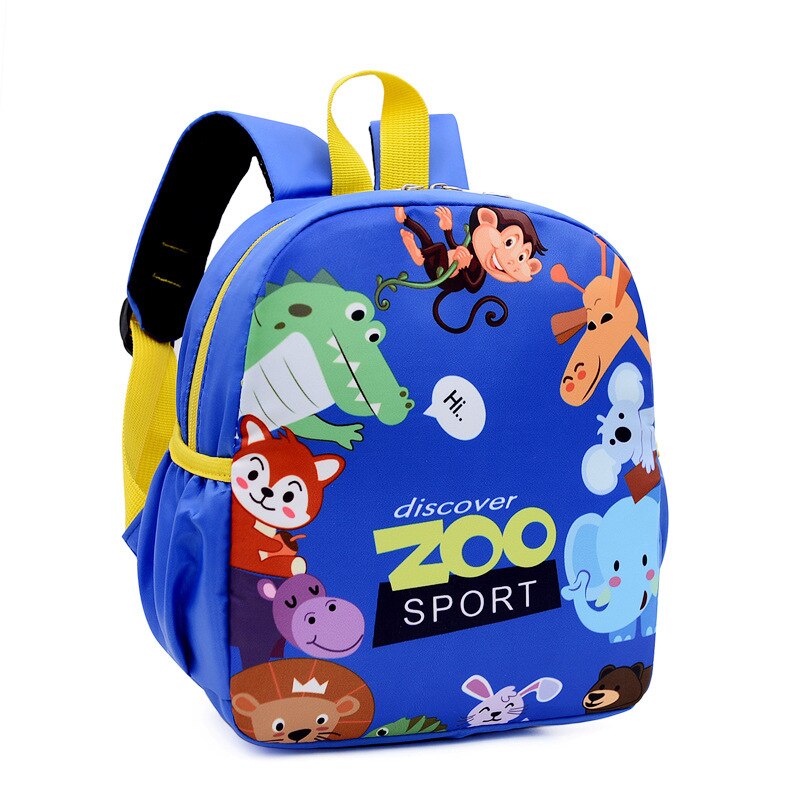 Mochila fofa para crianças com desenhos animados