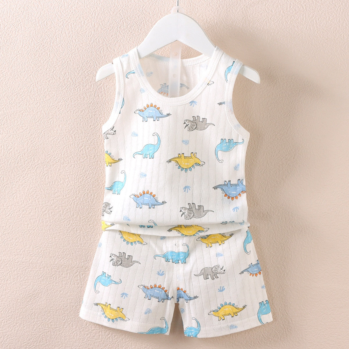 Conjunto infantil unissex short + camisa regata