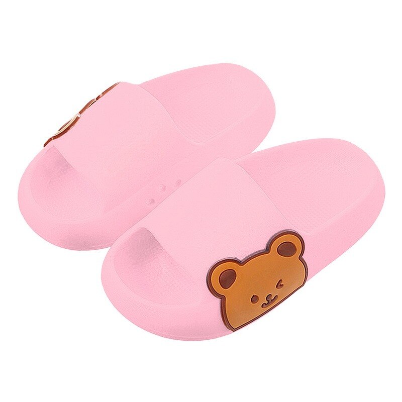 Chinelo infantil unissex com desenhos infantis