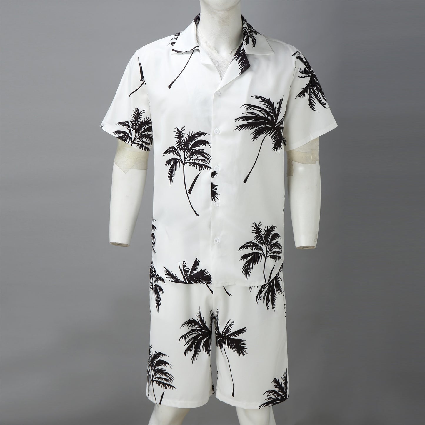 Conjuntos de roupas masculinos de verão  short + camisa