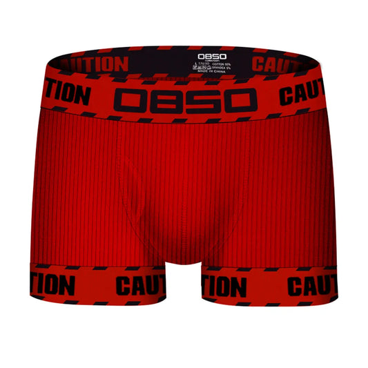 Cueca boxer sexy masculinas longa e macia em algodão