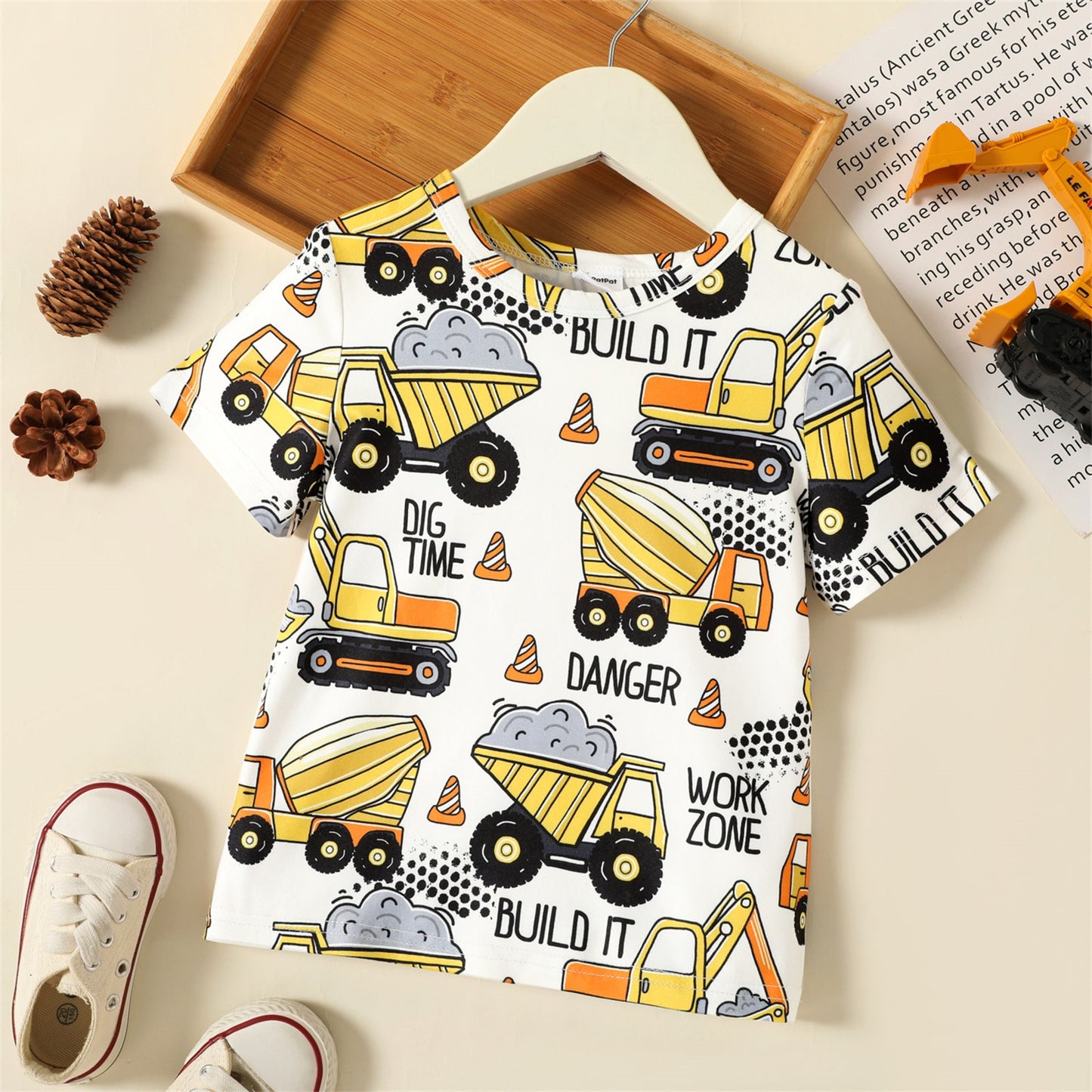 Camisetas masculinas PatPat tamanhos infantil e bebê