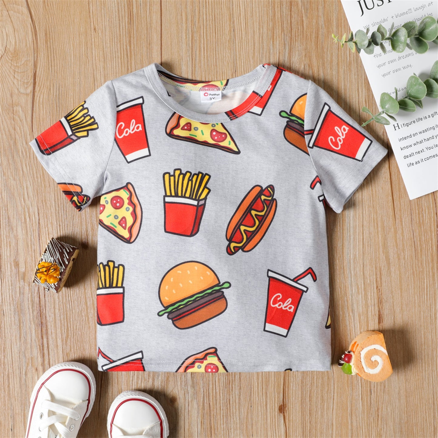 Camisetas masculinas PatPat tamanhos infantil e bebê