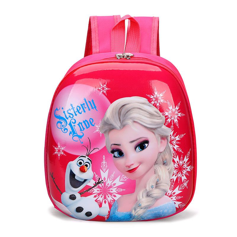 Mochila Disney com desenho animado para crianças de 2 a 4 anos