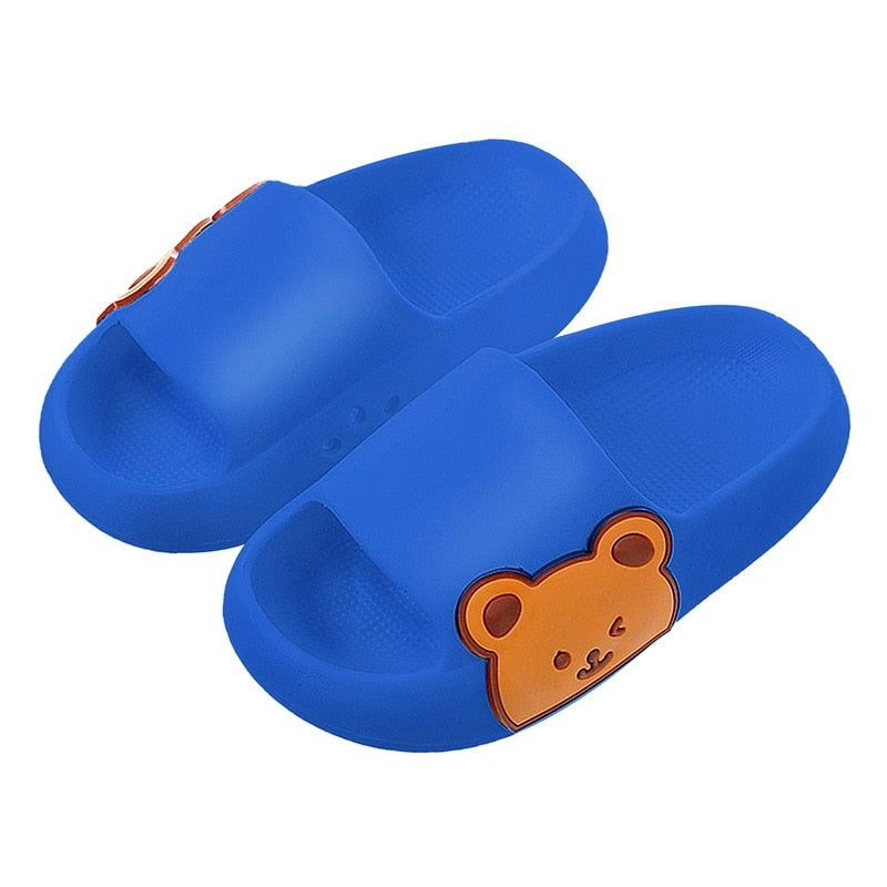 Chinelo infantil unissex com desenhos infantis