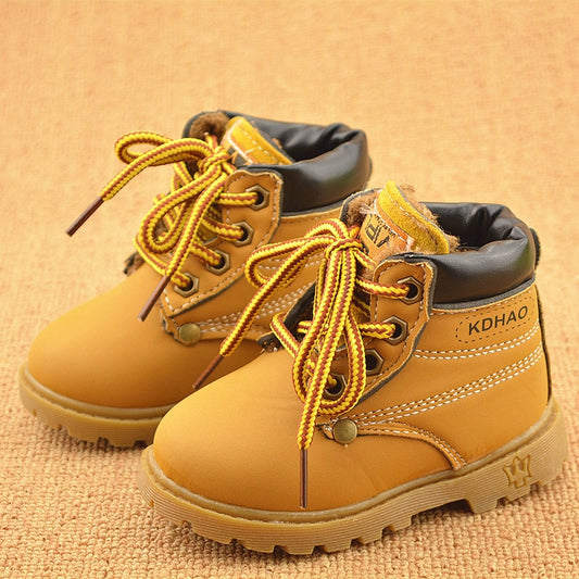 Botas infantil unissex tamanho 21-30