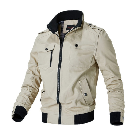 Jaqueta bomber militar masculina