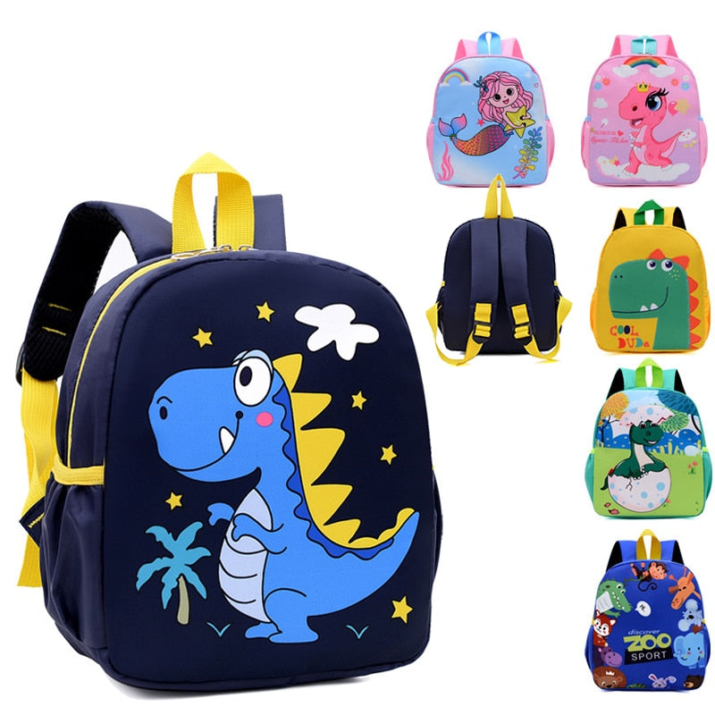 Mochila fofa para crianças com desenhos animados