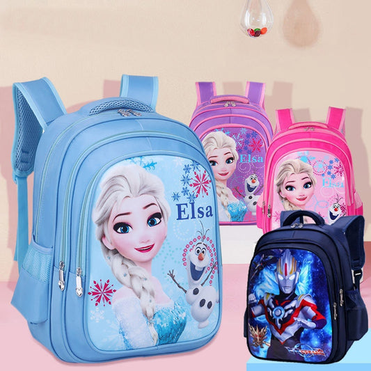 Mochilas infantis com desenhos animados para meninos e meninas