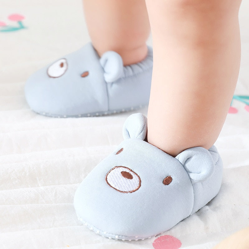 Sapatos de raposa de desenhos animados para bebês recém-nascidos
