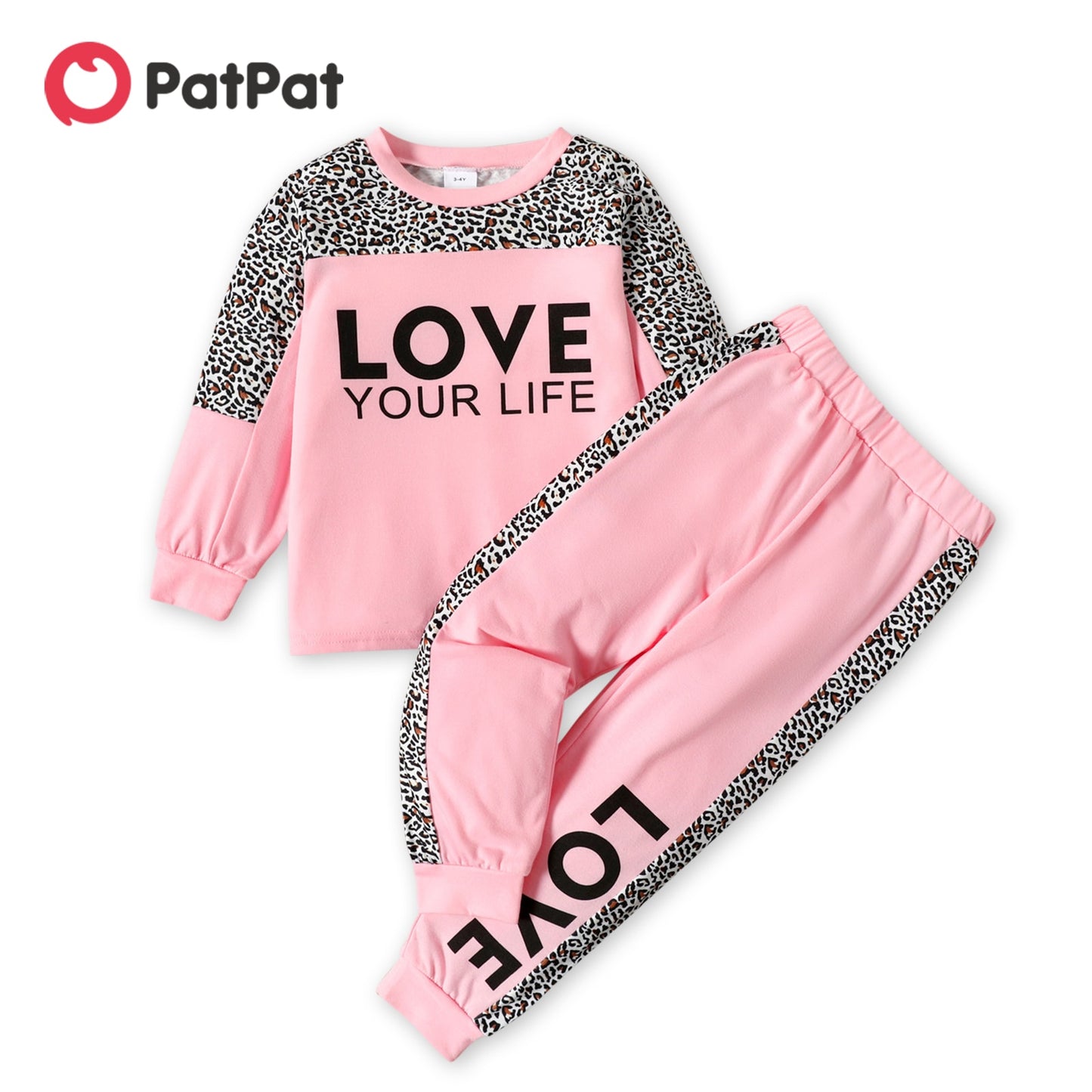 Conjunto infantil calça moletom + camisa de 2 a 6 anos