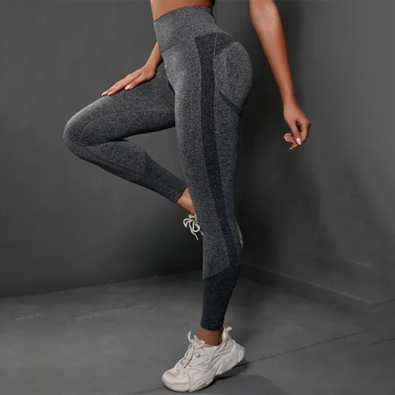 Calça legging feminina fitness sem costura