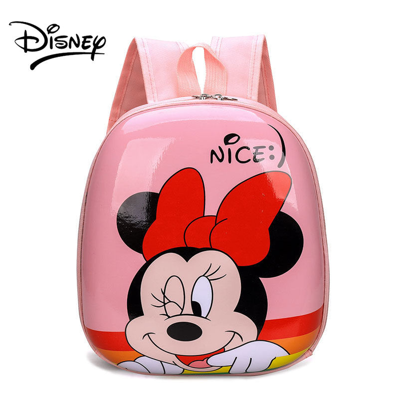 Mochila Disney com desenho animado para crianças de 2 a 4 anos